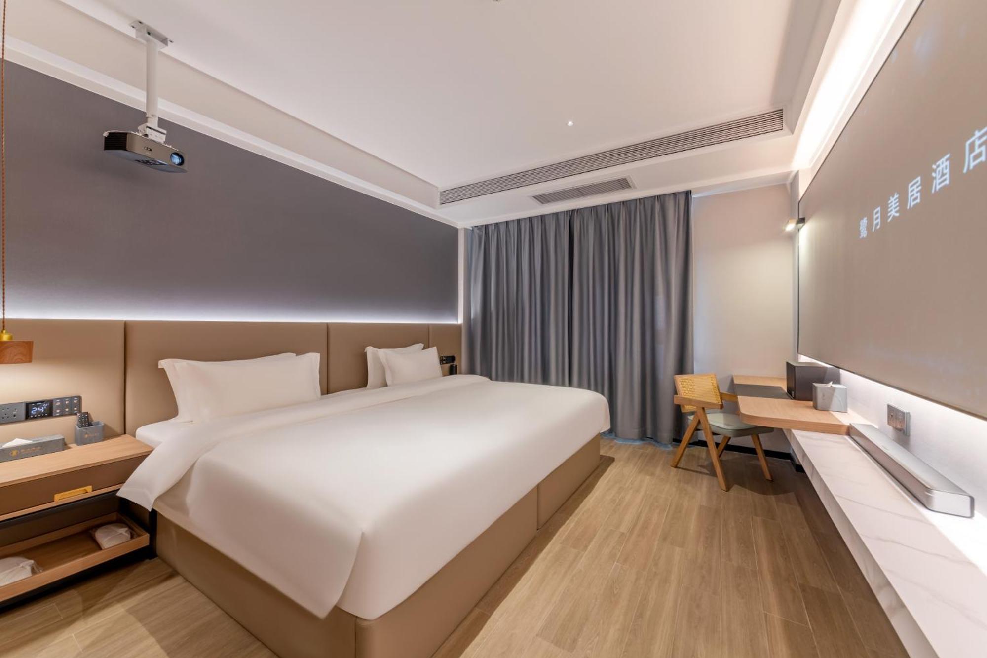 Luyue Hotel Movie Hotel Huaqiangbei Convention And Exhibition Center Branch Shenzhen Exteriör bild