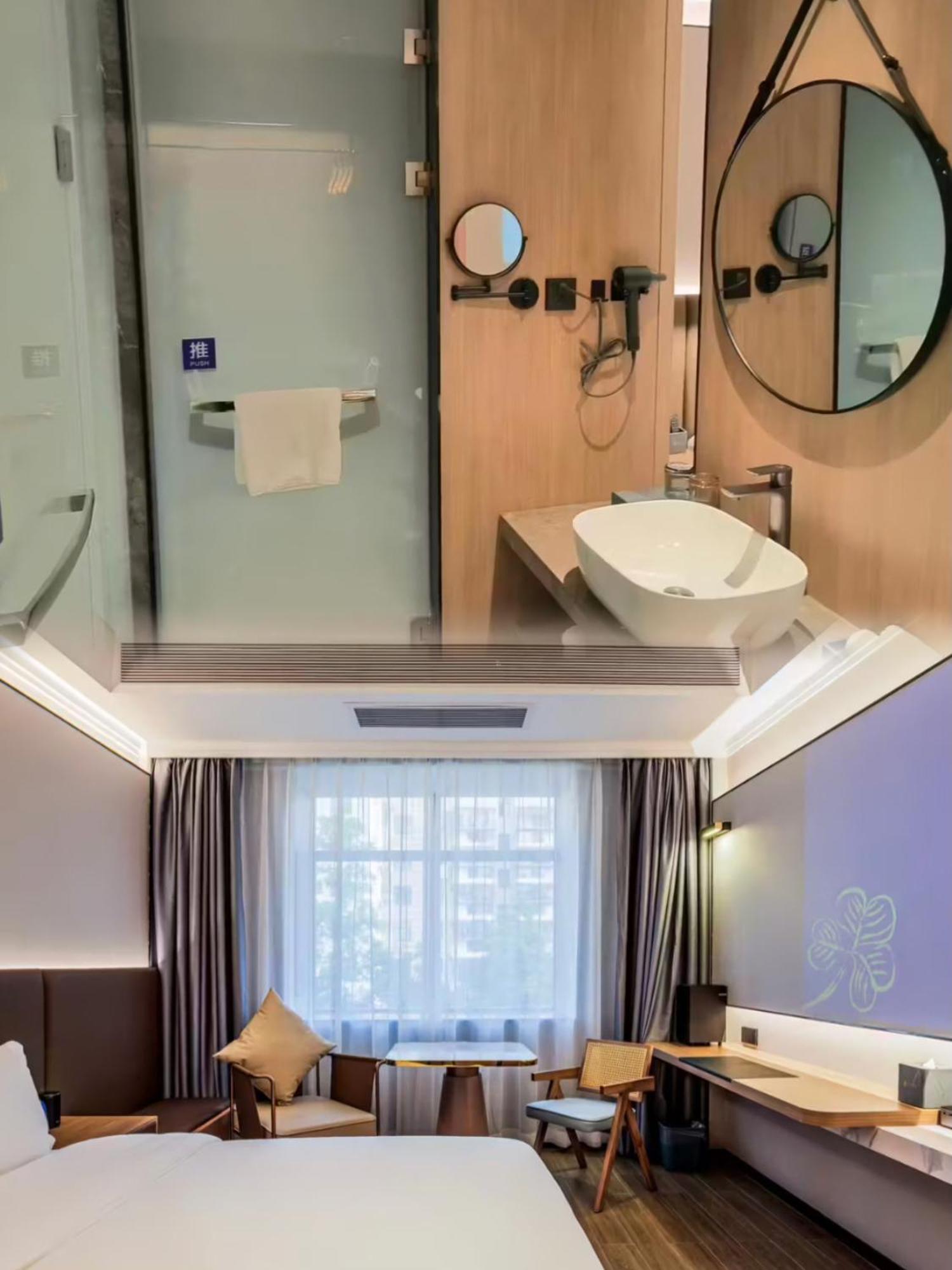 Luyue Hotel Movie Hotel Huaqiangbei Convention And Exhibition Center Branch Shenzhen Exteriör bild