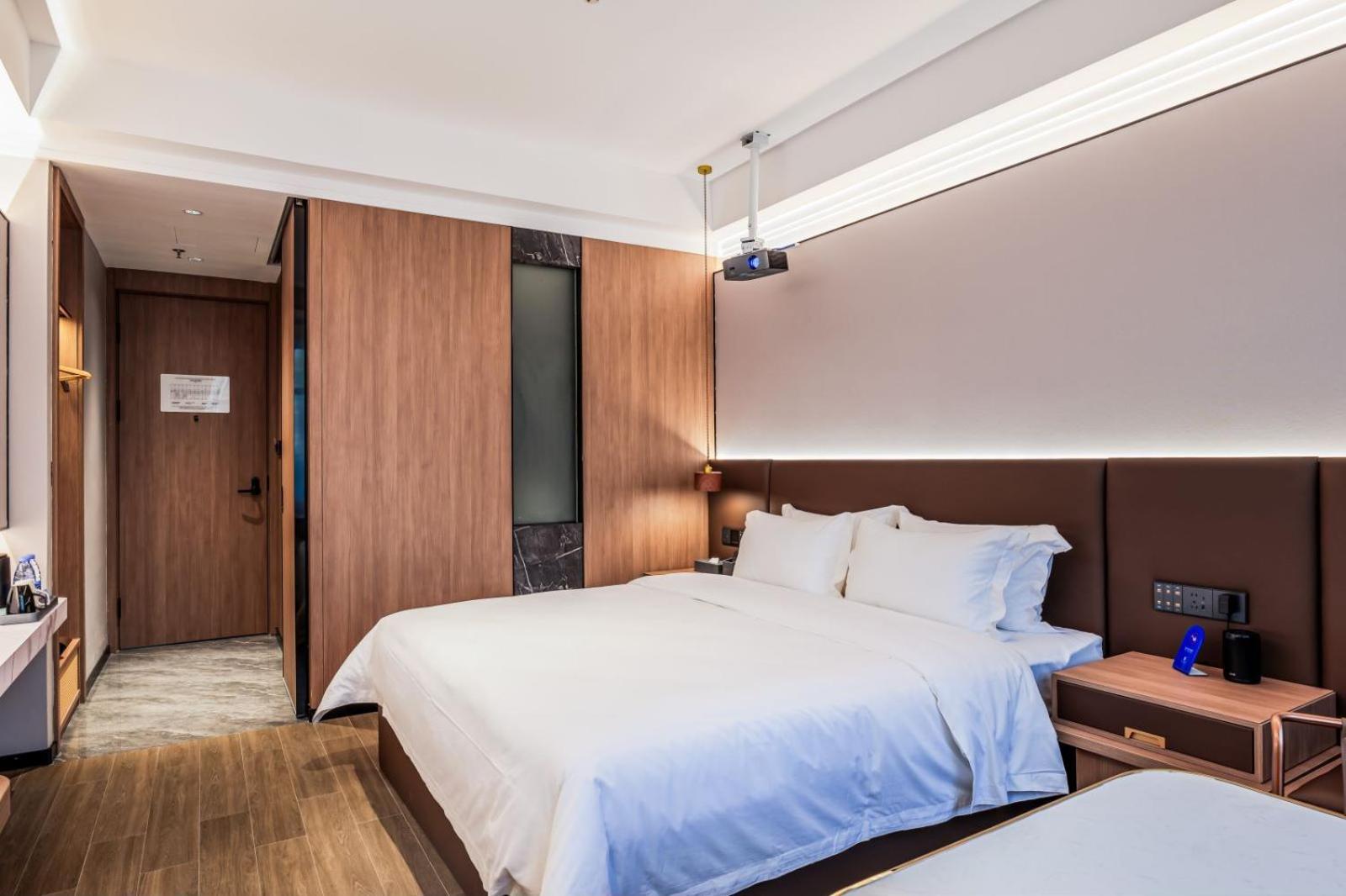 Luyue Hotel Movie Hotel Huaqiangbei Convention And Exhibition Center Branch Shenzhen Exteriör bild
