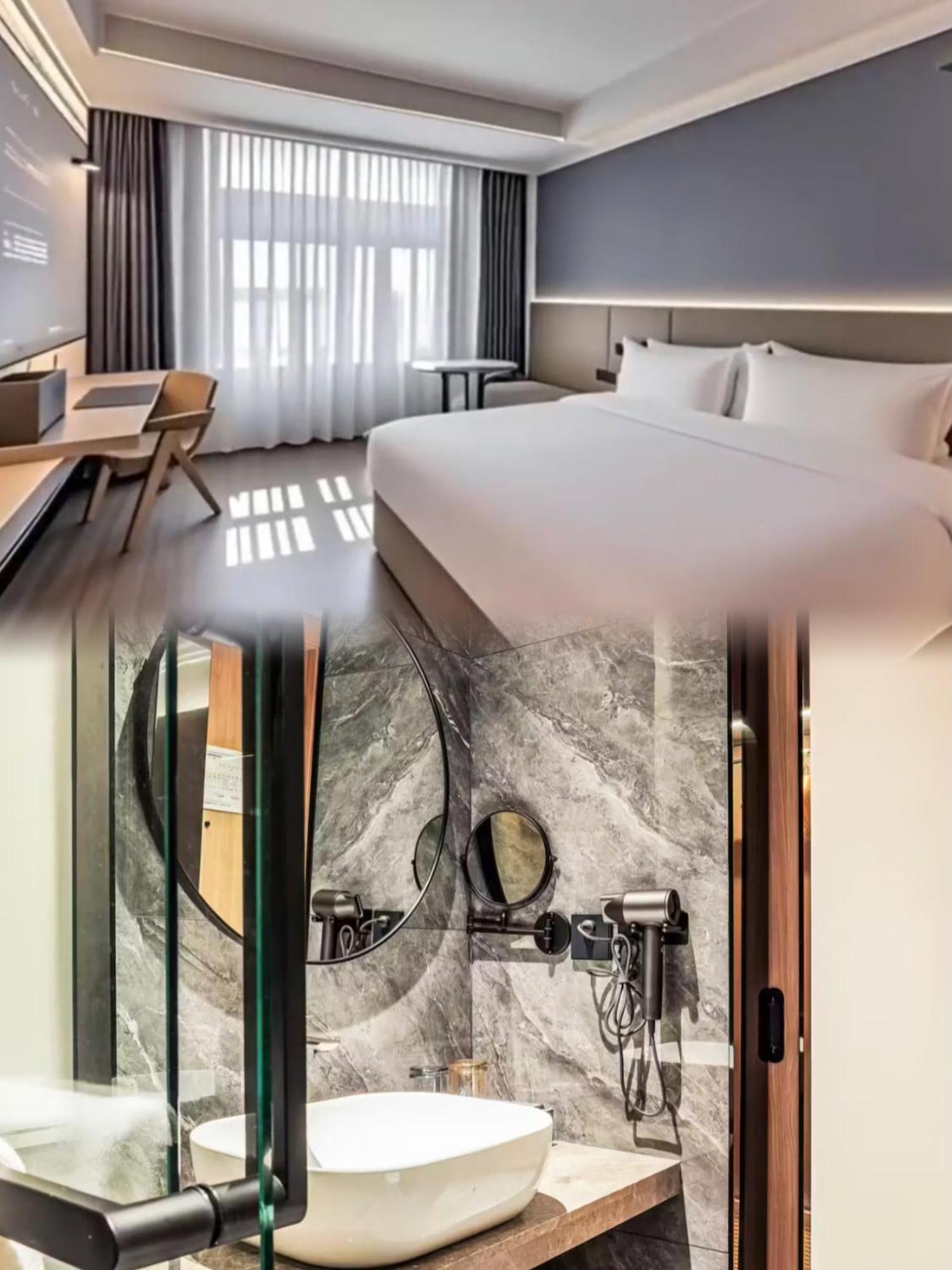 Luyue Hotel Movie Hotel Huaqiangbei Convention And Exhibition Center Branch Shenzhen Exteriör bild