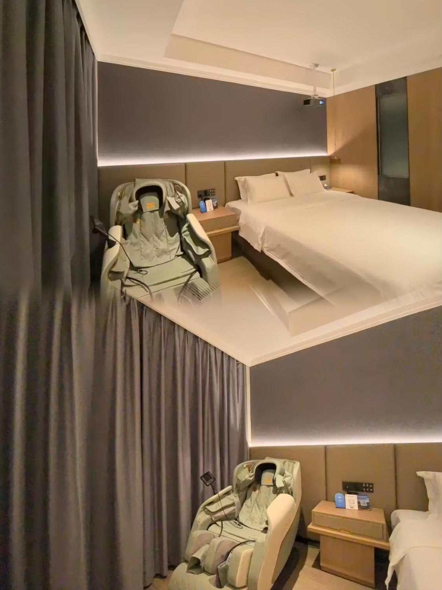 Luyue Hotel Movie Hotel Huaqiangbei Convention And Exhibition Center Branch Shenzhen Exteriör bild